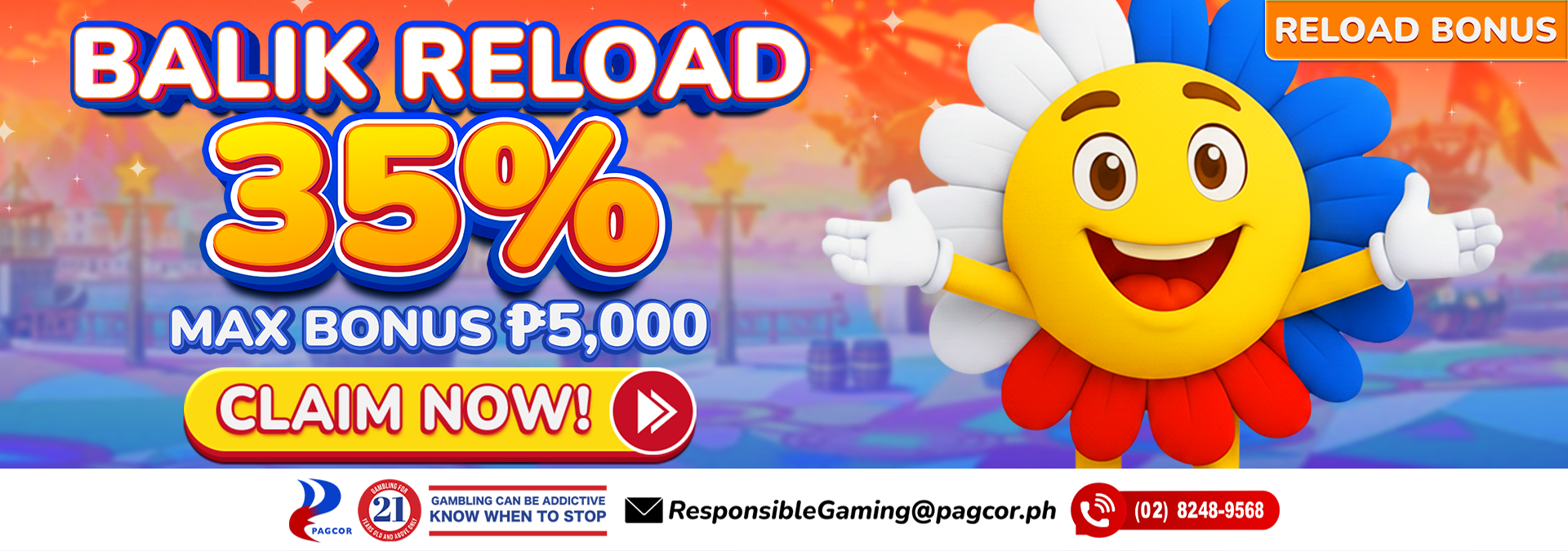 Balik Reload 35%