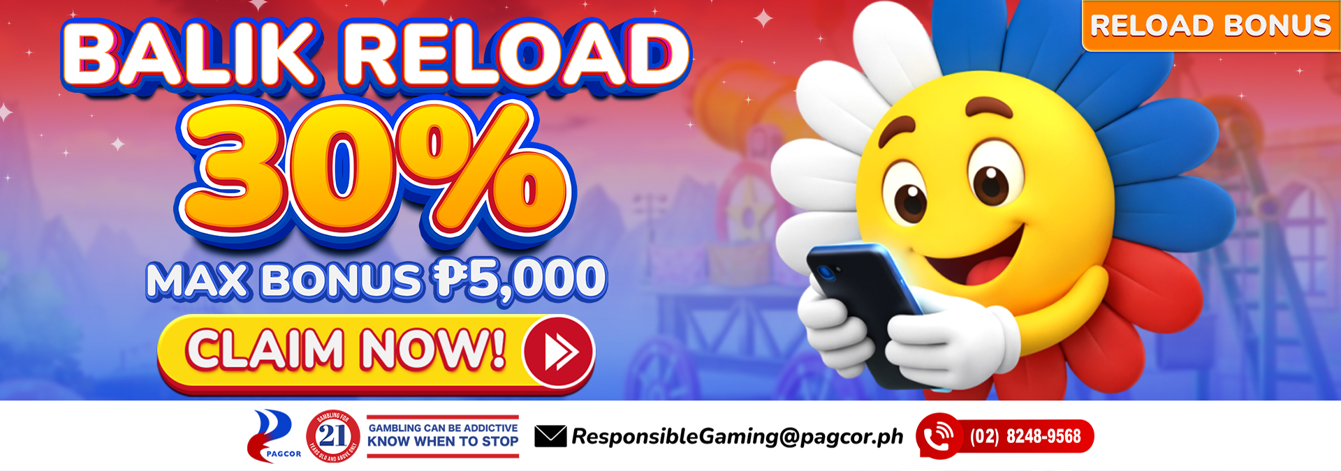 Balik Reload 30%