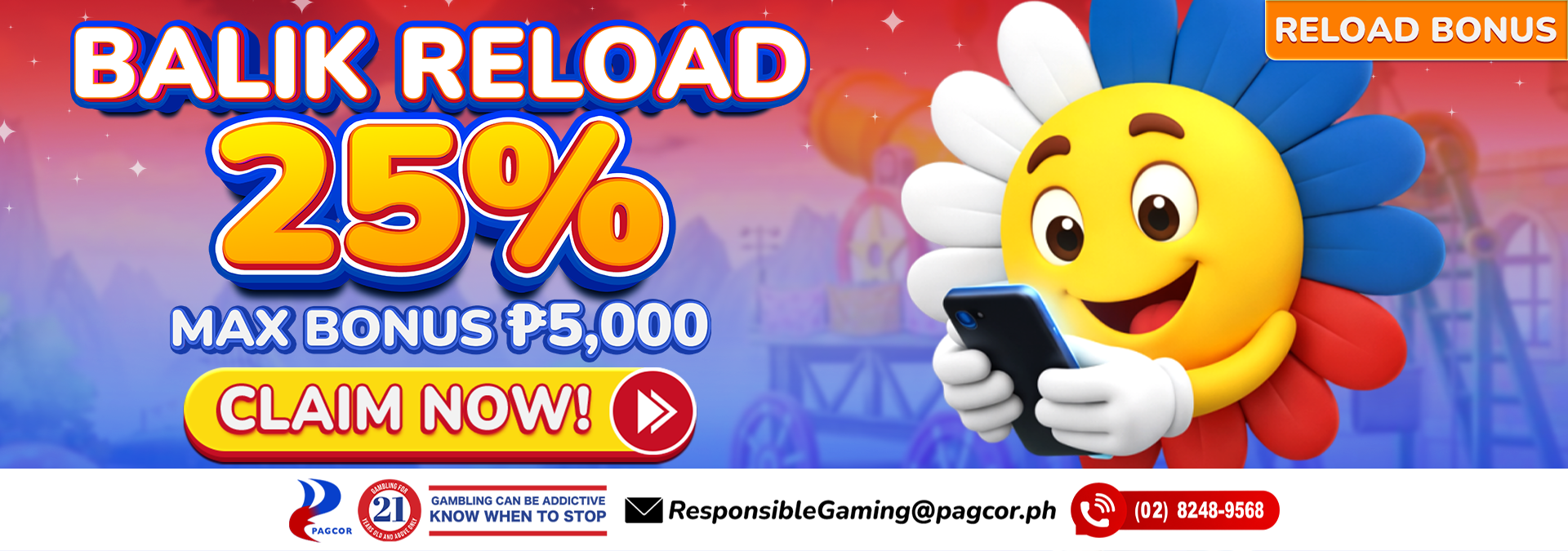 Balik Reload 25%